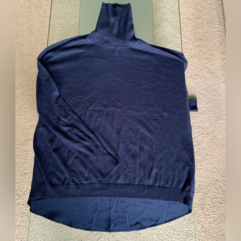 Esprit Navy Blue Turtleneck Sweater